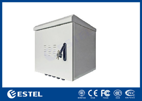 İletişim Baz İstasyonu için 9U Direğe Monte Kabin IP55 Dış Telekom Kapatma