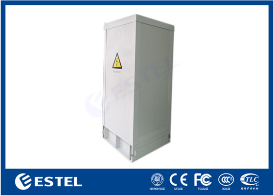 50Hz 1500W 32U 19 İnç Dış Mekan Ekipman Dolabı IP55 Koruması