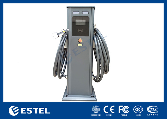 Dışarıdaki Elektrikli Araç AC EV Şarj İstasyonu 3 Fase 22kw EV Şarj Aygıtı 5M Kablo ile