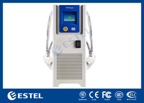 Hızlı 30 dakikalık EV Hızlı Şarj İstasyonları AC380V 3ph DC 120kw EV Şarj cihazı