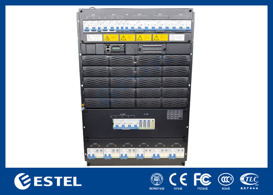 15U Alt Raf Güç Kaynağı 3000W 48V 650A AC Giriş Telekom Güç Sistemi