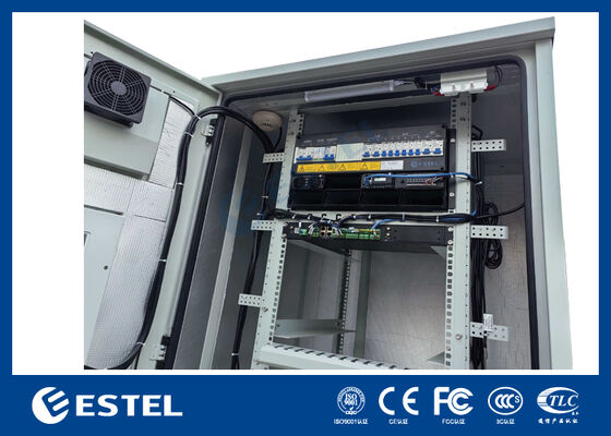 Güç dağıtım ve izleme ile 12kW'dan 18kW'ya kadar telekom güç kabinesi